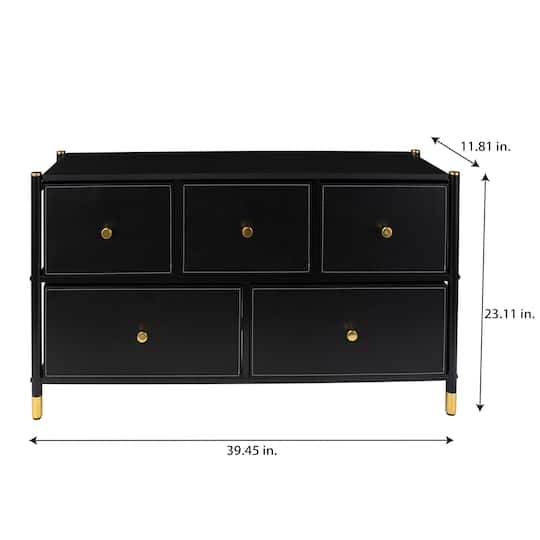 Simplify 5 Drawer Luxury Dresser